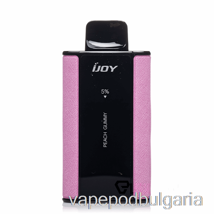 Vape 10000 Дръпки Ijoy Captain 10000 Disposable Peach Gummy